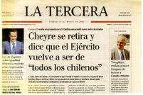 Cheyre se retira y dice que el Ejército vuelve a ser de "todos los chilenos"