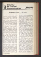 Boletim Diocesano, Edição 144/145, Janeiro/Fevereiro 1981