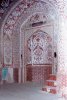 Wall Paintings around Mihrab