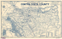 Metsker's map of Contra Costa County, California