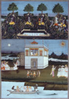 Kakabhusundi praising Rama's greatness to Garuda