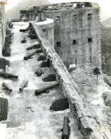 View of Batterie Royale before the restoration circa 1979