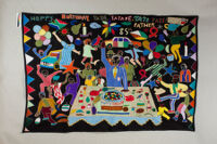 Wall hanging, Mapula Embroidery Project, Winterveldt, Gauteng, South Africa