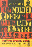 25 de julho - Dia da Mulher Negra da América Latina e do Caribe