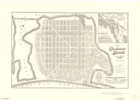 Map of Coronado Beach, San Diego, California