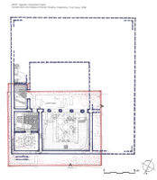 Plan of Early Roman Villa Alpha existing remains