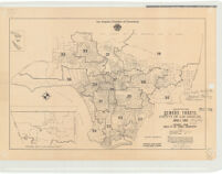 Census tracts, County of Los Angeles, April 1, 1960 : prepared from Bureau of the Census descriptions