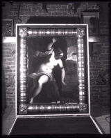 Painting titled "Andromeda" determined to have been painted by Bernardino Gatti, Los Angeles, 1927