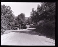 Dirt road in Topanga Canyon, Topanga 1920s
