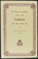 The Diocese of Barbados 1824-1974 Exhibition