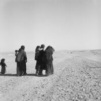 Bedouin women in the desert