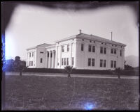Exterior view of San Fernando High School Industrial Arts building, San Fernando, 1920s