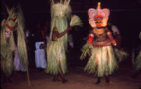 Theyyam festival - Maritheyyam (Mariyāṭṭam) ritual mask dance, Kalliasseri (India), 1984