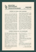 Boletim Diocesano, Edição 141/142, Outubro/Novembro 1980