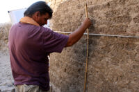 Documenting wall in Forecourt