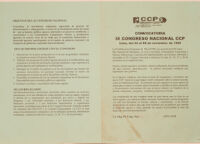 Prensa del Noveno Congreso Nacional de la Confederación Campesina del Perú