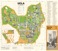 Seeing UCLA, a map and self-guided tour of the UCLA campus