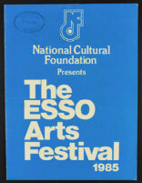 National Cultural Foundation Presents the ESSO Arts Festival 1985