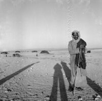 Portrait of a Bedouin man