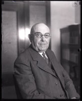 Los Angeles City School District Superintendent Frank A. Bouelle, Los Angeles, 1928