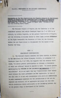 NCNC Memorandum on the Richards Constitution