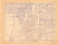 Los Angeles County, 1960 census tract maps. 51-217