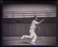 Tennis player Norval Craig, Los Angeles County, 1920s