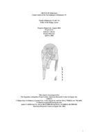 Ramesses VI Sarcophagus Conservation: Progress Report 2 (April 2002)