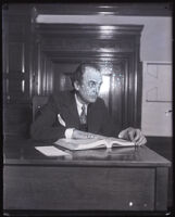 Attorney William B. Beirne, Los Angeles, circa 1935