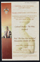 Humanities Festival 2004: "Inward Stretch Outward Reach - Arts and Culture on the Hill"