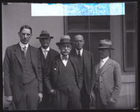 Members of the State Parks Board, Los Angeles County, 1928
