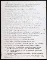 List of photographs of the family of Colonel Allen Allensworth and the town of Allensworth, prepared by Miriam Matthews, 1986