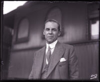Diplomat Robert W. Bliss, Los Angeles, 1926