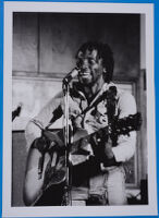 Musician playing at the Festival (evenings) of the Symposium on Culture and Resistance, University of Botswana, Gaborone, 1982