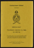 1980 Combermere School Speech Day
