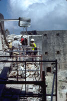 Work on the Facade of the Batterie Royale