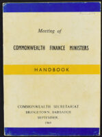 Meeting of Commonwealth Finance Ministers Handbook