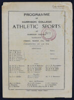 Programme of Harrison College Athletic Sports 1948