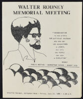 Walter Rodney Memorial Meeting