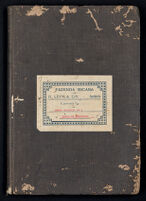 Livro #0086 - Contas correntes dos trabalhadores & Livro razão, fazenda Ibicaba (1931-1942)