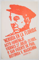 Neruda en La Florida: Acto Homenaje