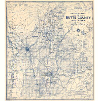 Metsker's map of Butte County, California