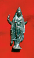 Bactrian Metal Statuette of Goddess Anahita; Balkh Province