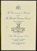State Thankgsiving Service for the Nation's 21st Anniversary