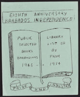 List of Books by Barbadians (1966 - 1974) - Barbados Independence Eighth Anniversary