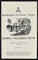 Barbados National Trust Open Houses 1972