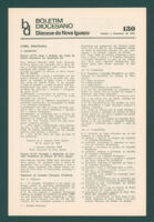 Boletim Diocesano, Edição 130, Outubro/Novembro 1979