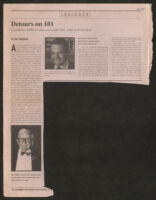 "Detours on 101," clippings, 1991