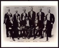 Founding members of the Frogs (club), New York, 1908