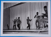 Rehearsing 'Marumo' by Mandla Langa, Gaborone, Botswana, 1979